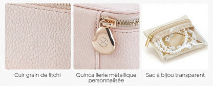 Paulina Écrin de voyage pour bijoux – 12 pochettes