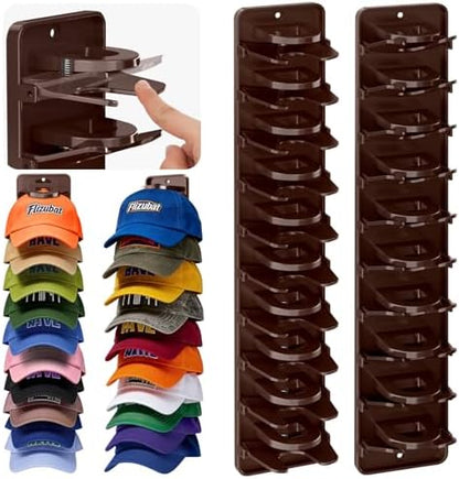 Casq’Up™ — Le rangement mural qui transforme vos casquettes en véritable collection.
