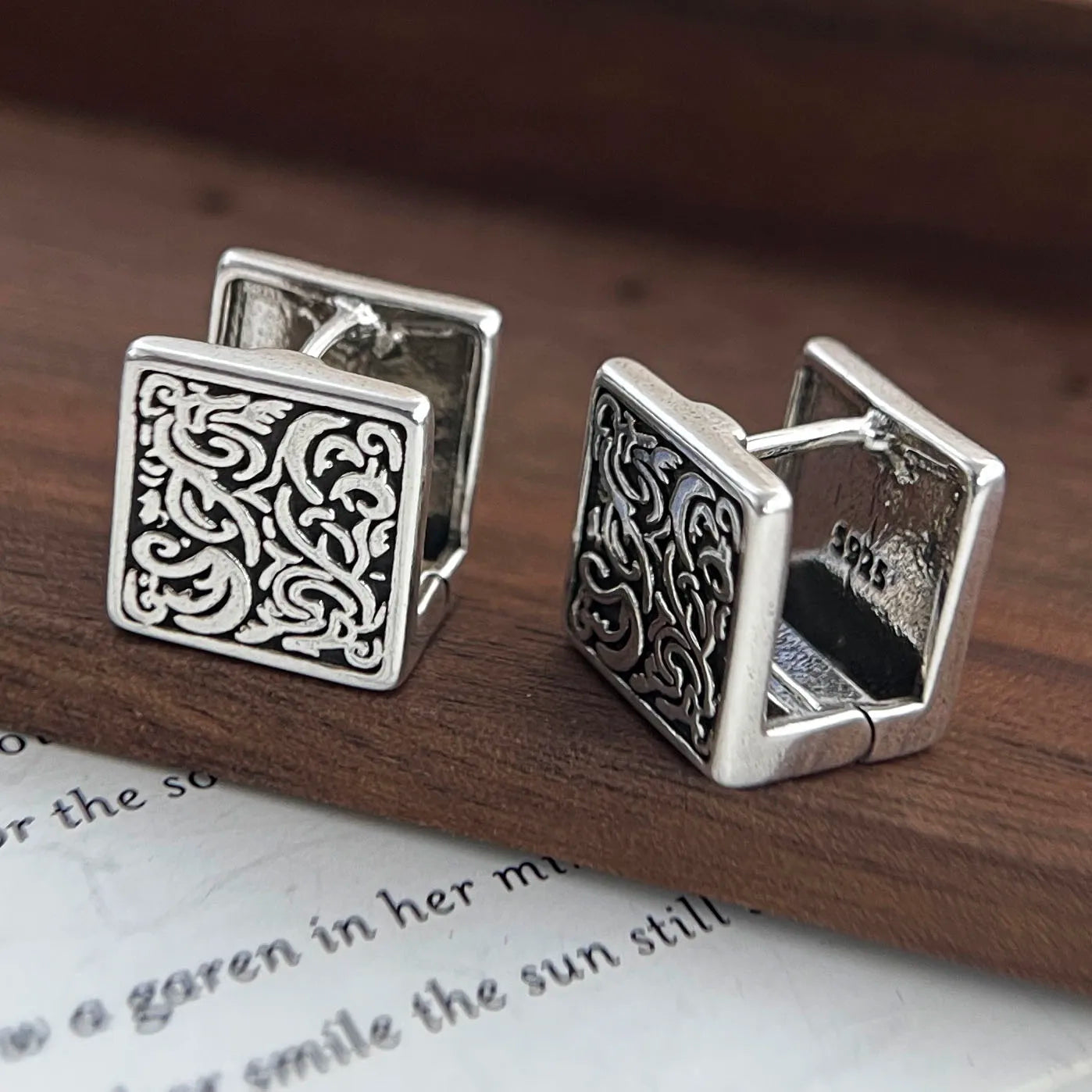 Boucles d’oreilles Éloïse – Argent 925