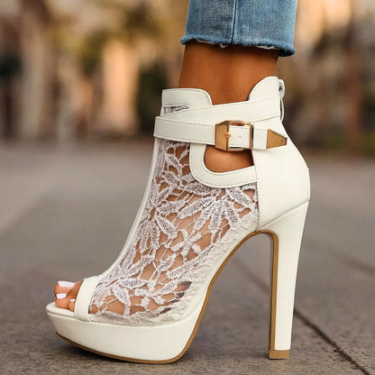 Escarpins Livia | Chic Dentelle & Confort