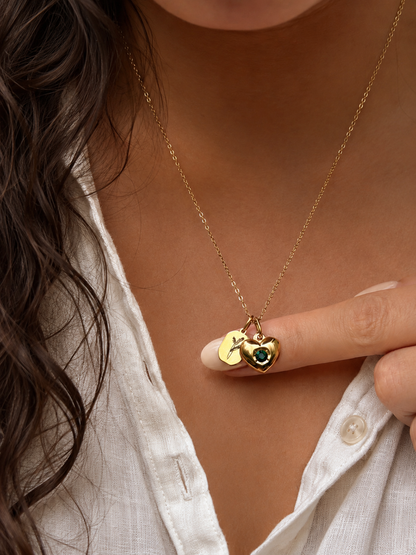 Fleur de naissance ~ collier personnalisé