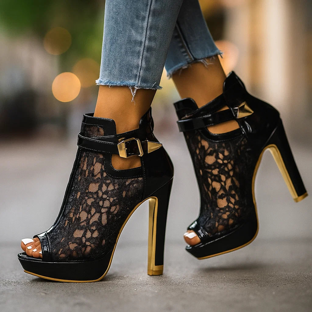 Escarpins Livia | Chic Dentelle & Confort