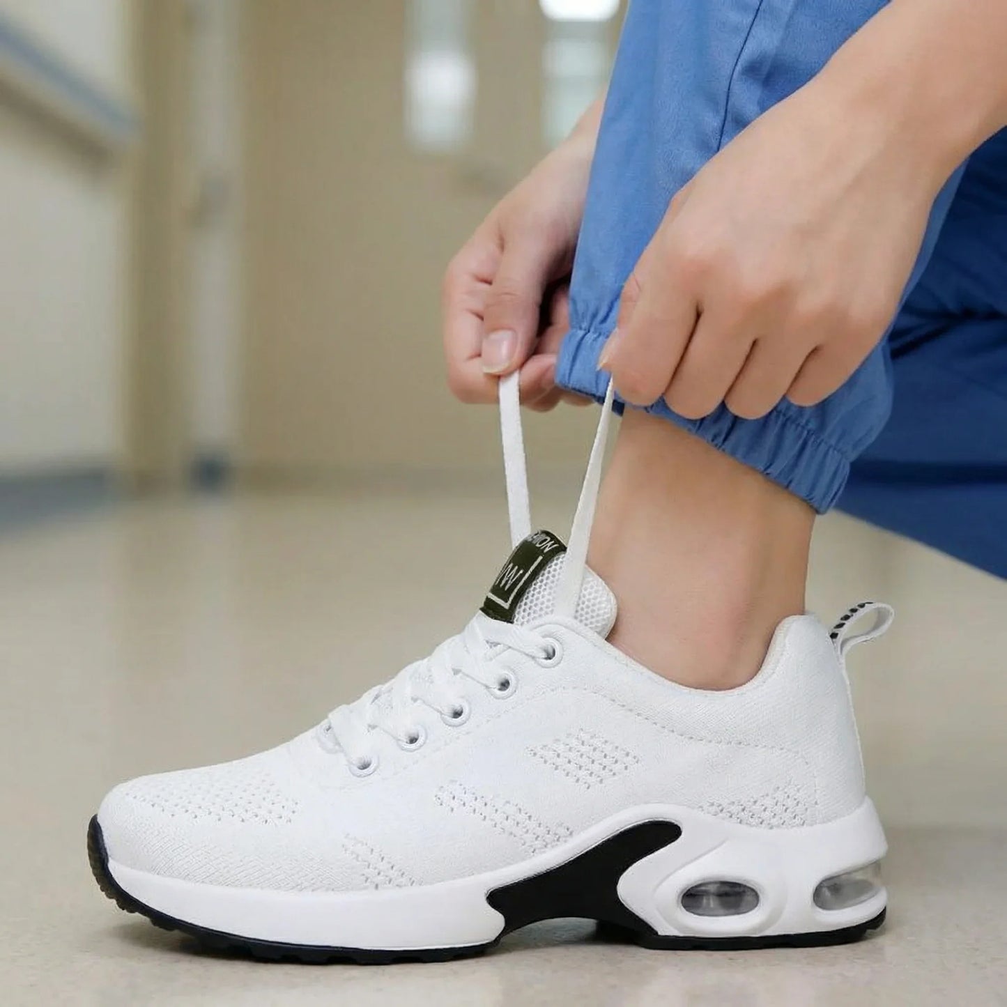DouceFoulée™ - Baskets Ultra Confort pour Femmes Actives ( infirmières, aide-soignantes, mamans..)